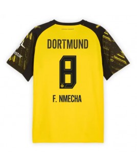 Günstige Borussia Dortmund Felix Nmecha #8 Heimtrikot 2025-26 Kurzarm